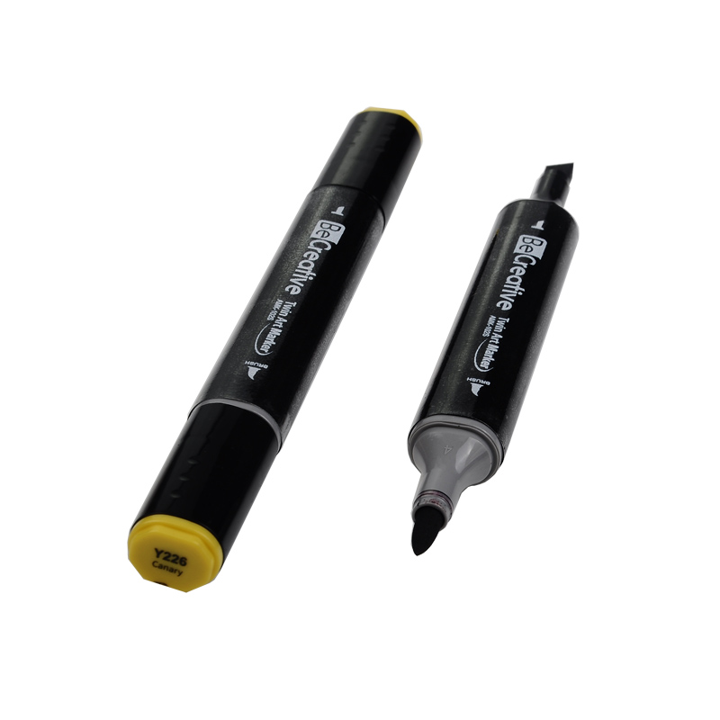 Dual Tip Brush Marker-Alcohol Based- AMK8102FKL - Becreative